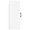vidaXL Wandschrank Weiß 34,5x34x90 cm