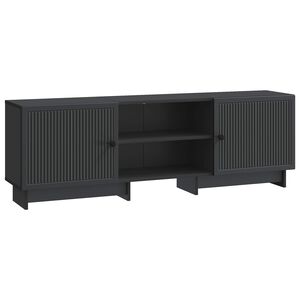 vidaXL TV-Schr&auml;nk 150 x 31 x 50 cm Schwarz Holzwerkstoff
