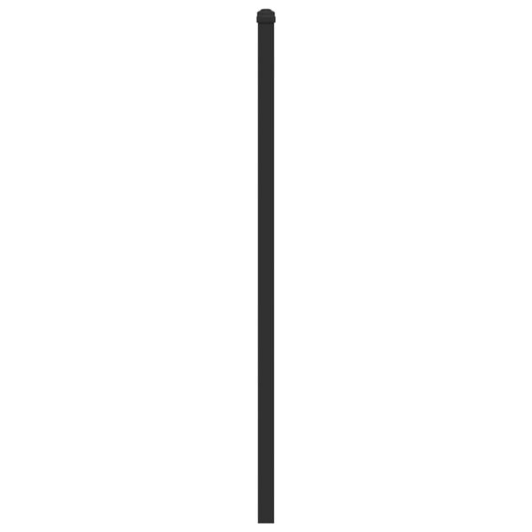 vidaXL Kopfteil R&auml;uchereiche 75 cm Holzwerkstoff und Stahl