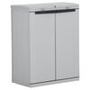 vidaXL M&uuml;lleimer Eco Cabinet 68x39x89 cm Grau und Schwarz