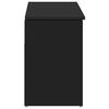 vidaXL Schuhbank Schwarz 102x30,5x45 cm Holzwerkstoff