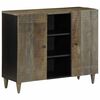 vidaXL Sideboard 90x33x75 cm Massivholz Mango