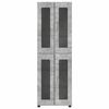vidaXL Highboard FLORIN Beton Grau 60 x 35 x 182 cm Holzwerkstoff