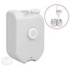 vidaXL Wassertank Tragbar 24 L Grau