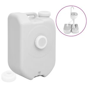 vidaXL Wassertank Tragbar 24 L Grau
