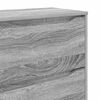 vidaXL Aufbewahrungsschrank Graues Sonoma 60 x 48 x 81 cm