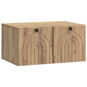vidaXL Wandmontierter TV-Schrank Artisan-Eiche 59,5 x 41 x 30 cm