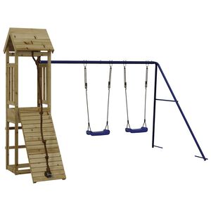 vidaXL Spielturm Impr&auml;gniertes Kiefernholz