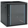 vidaXL Netzwerkschr&auml;nke mit Speicher Schwarz 600 x 600 x 640 mm Stahl