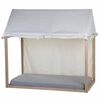 CHILDHOME Bezug f&uuml;r Hausbett 150x80x140 cm Wei&szlig;