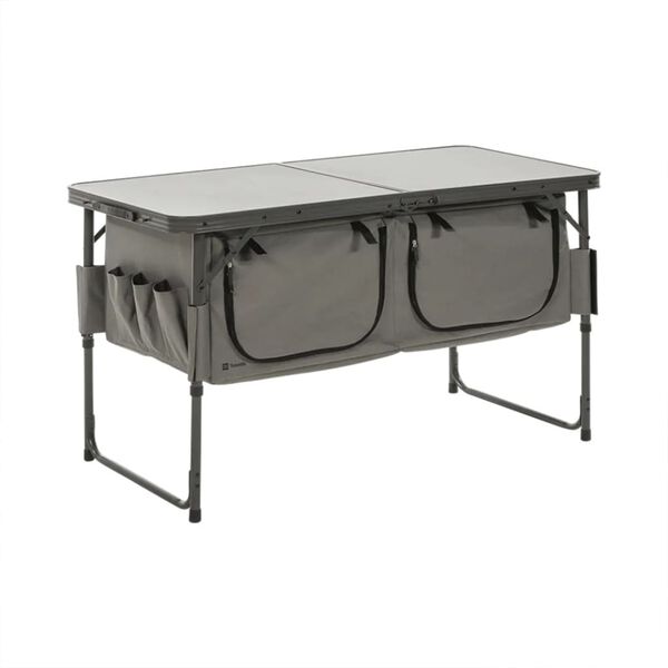 Travellife Camping-Faltschrank Toledo Breit Dunkelgrau