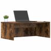 vidaXL Wandtisch Ger&auml;ucherte Eiche 80 x 45 x 30 cm Holzwerkstoff