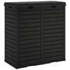 vidaXL Outdoor-M&uuml;lltonne Schwarz 78x41x86 cm Polypropylen