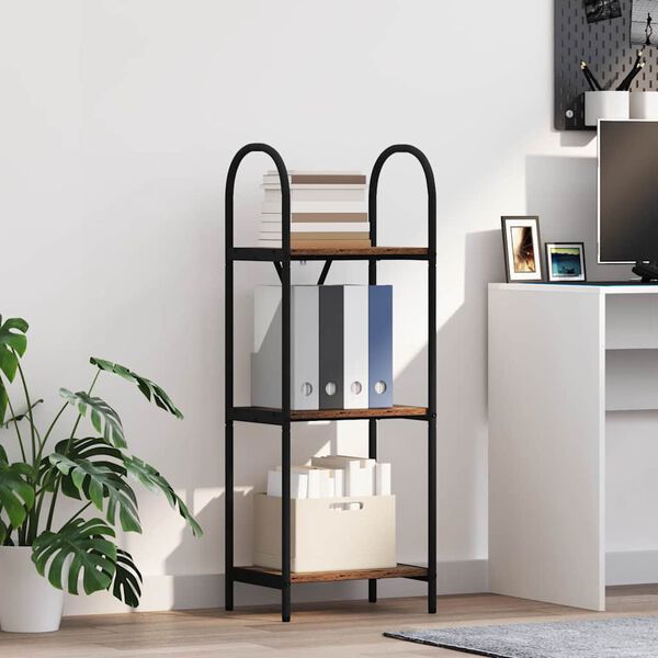 vidaXL B&uuml;cherregal Altholz 40 x 30 x 109 cm Holzwerkstoff