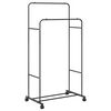 vidaXL Kleiderst&auml;nder Uni Schwarz 80 x 53 x 156 cm