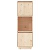 vidaXL Highboard 38x35x117 cm Massivholz Kiefer