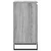 vidaXL Sideboard Grau Sonoma 40x35x70 cm Holzwerkstoff