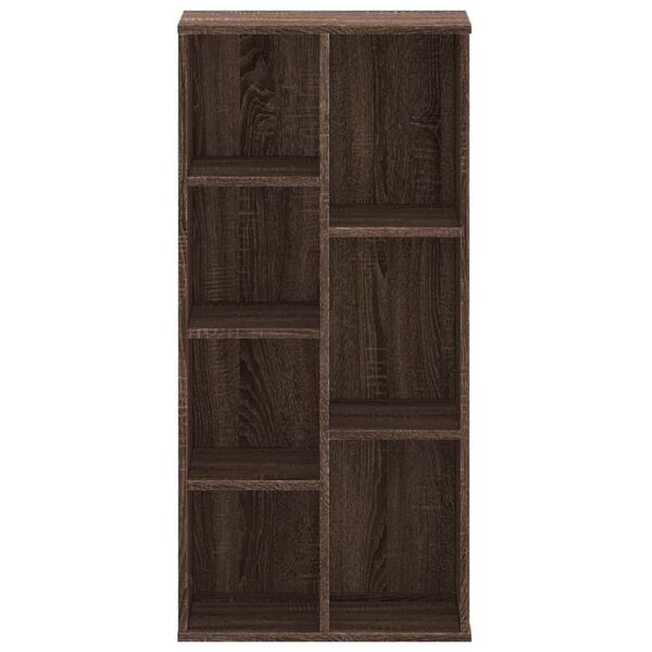 vidaXL Bücherregal Braun Eichen-Optik 50x25x105 cm Holzwerkstoff