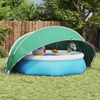 vidaXL Pool-Dome Blau 336 x 322 x 160 cm