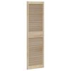 vidaXL Schranktür 4 pcs Natur 170 x 2,1 x 49,5 cm Massivholz Kiefer