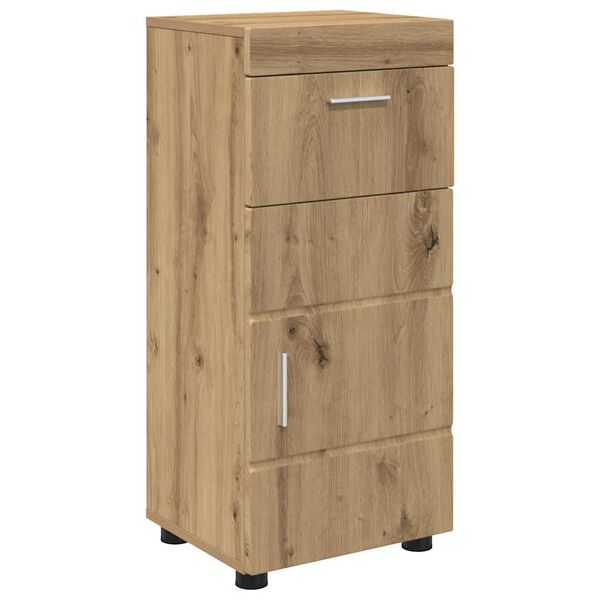 vidaXL Badezimmerschrank-Set TULUM Artisan-Eiche 37 x 31,5 x 82 cm