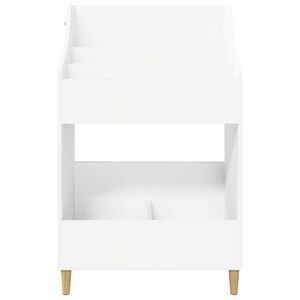 vidaXL Medienregale Wei&szlig; 70,5 x 46 x 112 cm Holzwerkstoff