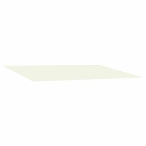 vidaXL Markisenersatzstoff Creme 500 x 300 cm Polyester