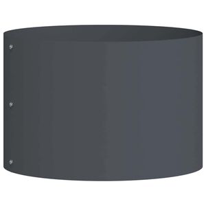 vidaXL Pflanzenring Anthrazit 30 x 30 x 20 cm Kaltgewalzter Stahl
