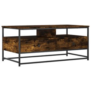 vidaXL Couchtisch R&auml;uchereiche 100x51x45 cm Holzwerkstoff