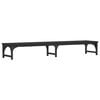 vidaXL Monitorst&auml;nder Schwarz 105x23x15,5 cm Holzwerkstoff