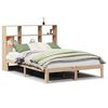 vidaXL Massivholzbett mit Regal ohne Matratze 150x200 cm Kiefer
