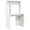 vidaXL Schreibtisch Wei&szlig; Holzwerkstoff 91 x 50 x 149 cm