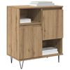 vidaXL Sideboard 3 pcs Artisan-Eiche 60 x 35 x 70 cm
