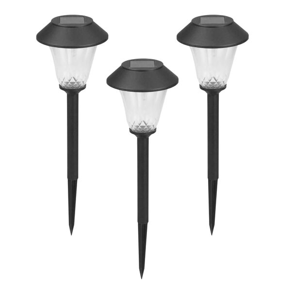 Luxform Solar LED Gartenleuchten Tropez Komplettset 3 Stk.