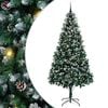 vidaXL K&uuml;nstlicher Weihnachtsbaum mit 300 LEDs mit St&auml;nder Gr&uuml;n 240 cm