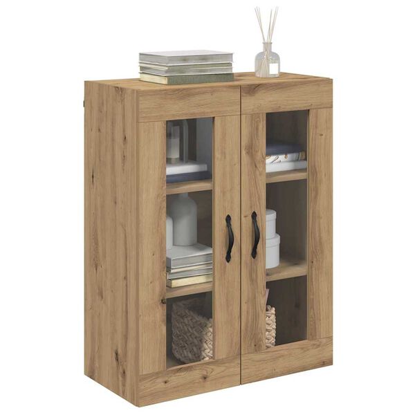 vidaXL Wandschrank Artisan-Eiche 69,5 x 34 x 90 cm