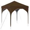 vidaXL Pop-up Partyzelt 194 x 194 x 245 cm Taupe