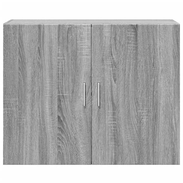 vidaXL Wandschrank Grau Sonoma 80x42,5x64 cm Holzwerkstoff