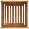 vidaXL Pflanzk&uuml;bel mit Einlage 50x50x50 cm Massivholz Akazie