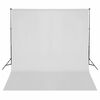 vidaXL Fotostudio-Set mit Leuchten, Hintergrund und Reflektor