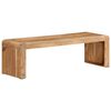 vidaXL TV-St&auml;nder 110x33x33 cm Massivholz Akazie
