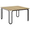 vidaXL Couchtisch Sonoma-Eiche 100 x 100 x 45 cm Holzwerkstoff
