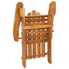 vidaXL 4-tlg. Garten-Lounge-Set Adirondack Massivholz Akazie