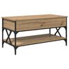 vidaXL Couchtisch Artisan-Eiche 100 x 50 x 50 cm Holzwerkstoff