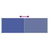 vidaXL Seitenmarkise Ausziehbar 200x600 cm Blau