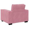 vidaXL Sessel Rosa 100x78x84 cm Samt