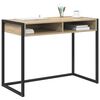 vidaXL Schreibtisch mit Speicher Sonoma 100 x 50 x 75 cm Holzwerkstoff