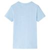 Kinder-T-Shirt Hellblau 104