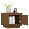 vidaXL Couchtisch Braun Eichen-Optik 51x50x45 cm Holzwerkstoff