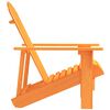 vidaXL Adirondack-Gartenstuhl Massivholz Tanne Orange